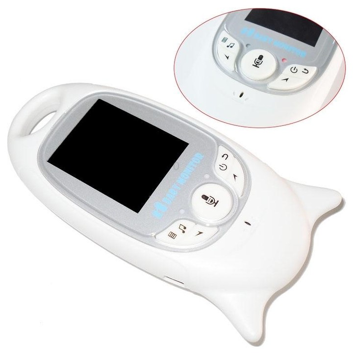 VB601 2.0 inch LCD Screen Hassle-Free Portable Baby Monitor, Support Two Way Talk Back, Night Vision(US Plug)