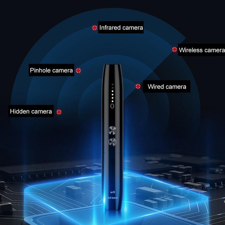 WT09 IR Camera Lens Detector Wireless Signal Detect Device Finder Anti-tracking GPS Radar Radio Frequency Detector