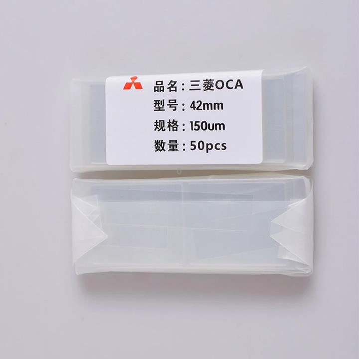 50 PCS OCA Optically Clear Adhesive for Apple Watch Series 1 / 2 / 3 42MM