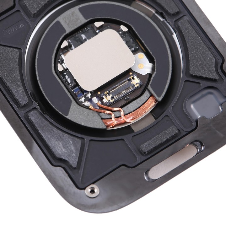For Apple Watch Series 8 45mm GPS Glass Back Cover With Charging Module
