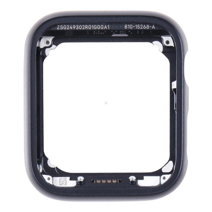 For Apple Watch Series SE 2022 40mm Stainless Steel Middle Frame Bezel Plate (Black)
