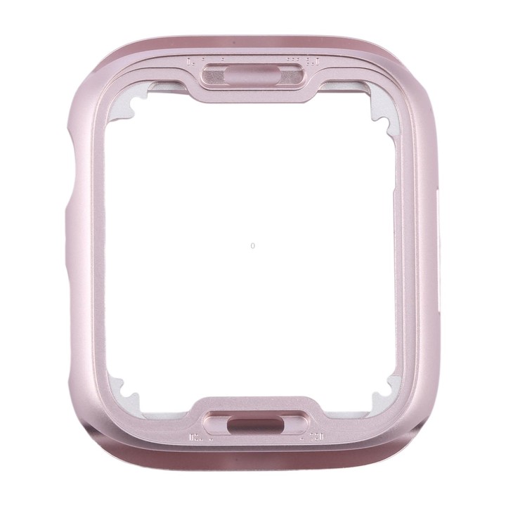 For Apple Watch Series 9 41mm Aluminum Alloy Middle Frame Bezel Plate (Pink)