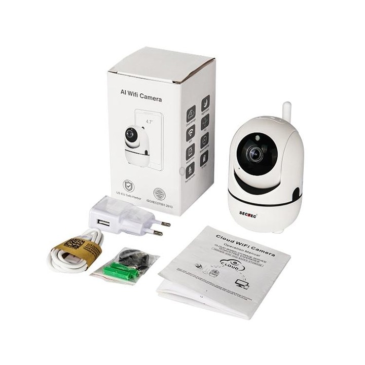 SECTEC IL-HIP291-2M-AI Intelligent Tracking Monitor Mobile Phone Remote Wireless Network Wifi Camera Cloud Storage Intelligent S