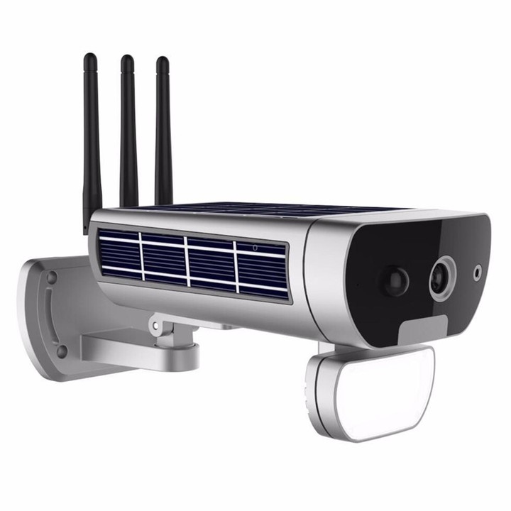 T8 1080P Full HD Solar Battery Ultra Low Power Sound Light Alarm Network Camera, Support Motion Detection, Night Vision, Two Way