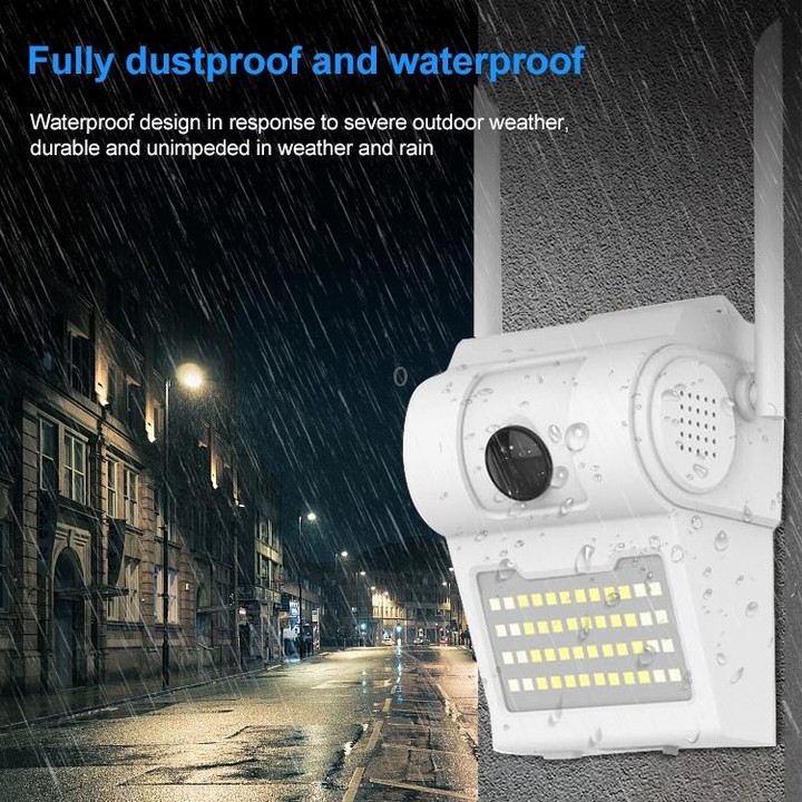 DP14 2.0 Million Pixels 1080P HD Wall Lamp Smart Camera, Support Full-color Night Vision / Motion Detection / Voice Intercom / T