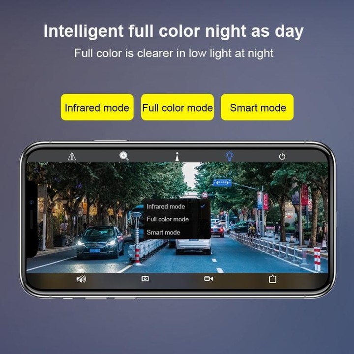QX2 4G (EU Version) 1080P HD 360 Degrees Panoramic Day and Night Full-color IP66 Waterproof Smart Camera, Support Motion Detecti