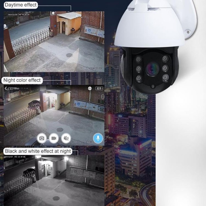 QX9 1080P IP65 Waterproof WiFi Smart Camera, Support Motion Detection / TF Card / Two-way Voice, AU Plug