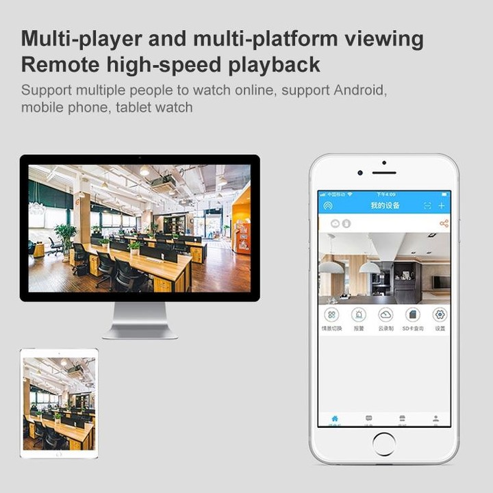 QX9 1080P IP65 Waterproof WiFi Smart Camera, Support Motion Detection / TF Card / Two-way Voice, EU Plug