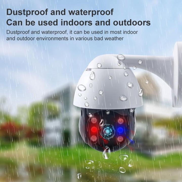 QX9 1080P IP65 Waterproof WiFi Smart Camera, Support Motion Detection / TF Card / Two-way Voice, EU Plug