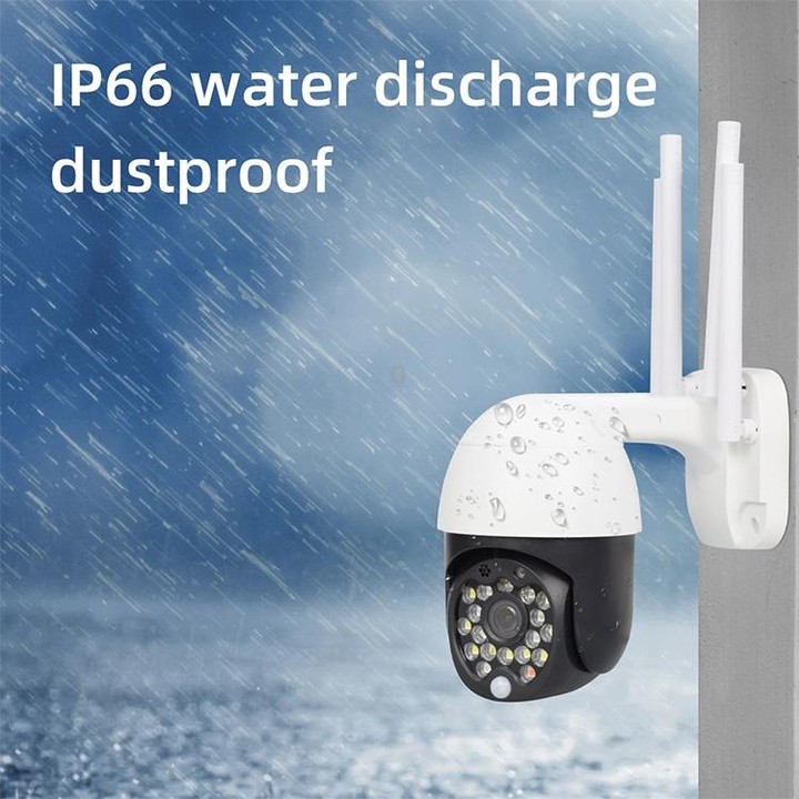 QX27 1080P WiFi High-definition Surveillance Camera Outdoor Dome Camera, Support Night Vision & Two-way Voice & Motion Detection