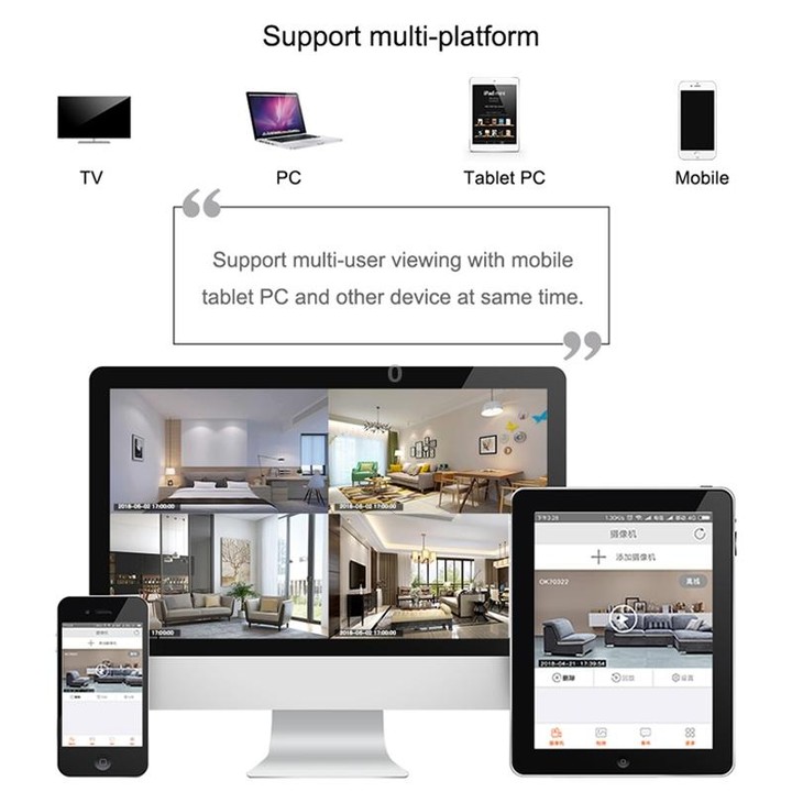 CAMSOY C9 HD 1280 x 720P 70 Degree Wide Angle Wireless WiFi Wearable Intelligent Surveillance Camera, Support Infrared Right Vis