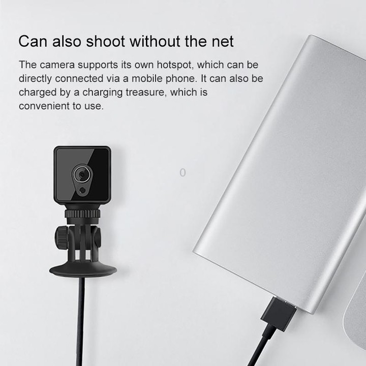 CAMSOY S1 HD 1280 x 720P 140 Degree Wide Angle Wireless WiFi Intelligent Surveillance Camera
