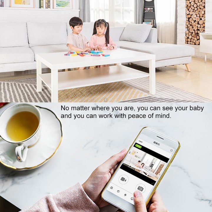 CAMSOY S8 HD 1280 x 720P 140 Degree Wide Angle Wireless WiFi Intelligent Surveillance Camera, Support Photosensitive Automatic R
