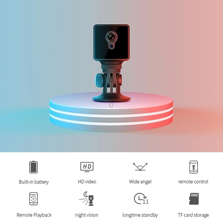CAMSOY S8 HD 1280 x 720P 140 Degree Wide Angle Wireless WiFi Intelligent Surveillance Camera, Support Photosensitive Automatic R