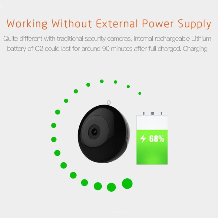 CAMSOY C2 Intelligent Bluetooth Monitor HD Night Vision WIFI Remote Monitor Camera