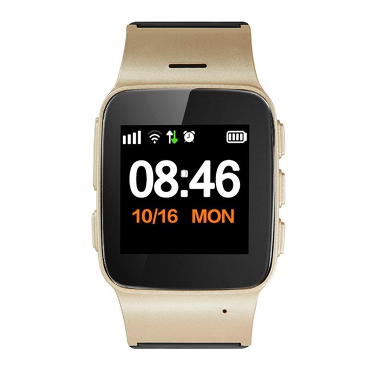 D99+ 1.22 inch HD LCD Screen GPS Smartwatch for the Elder Waterproof, Support GPS + LBS + WiFi Positioning / Two-way Dialing / V
