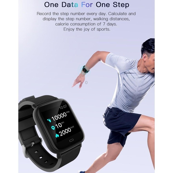 G20 1.3 inch TFT Color Screen Smart Bracelet IP67 Waterproof, Support Call Reminder/ Heart Rate Monitoring /Blood Pressure Monit