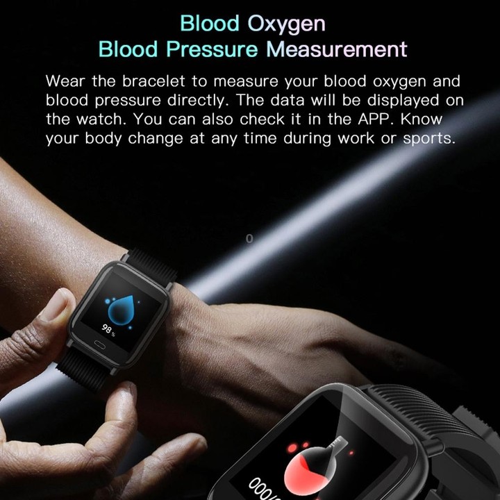 G20 1.3 inch TFT Color Screen Smart Bracelet IP67 Waterproof, Support Call Reminder/ Heart Rate Monitoring /Blood Pressure Monit
