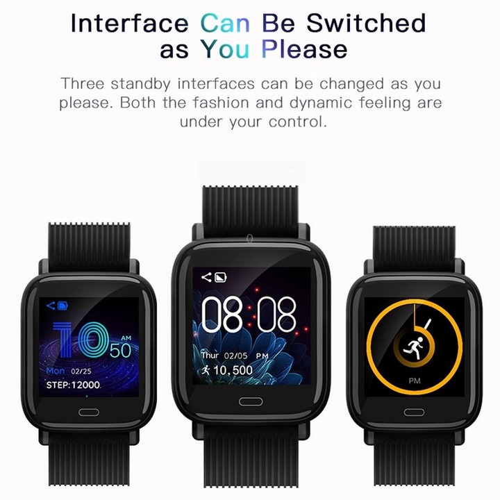 G20 1.3 inch TFT Color Screen Smart Bracelet IP67 Waterproof, Support Call Reminder/ Heart Rate Monitoring /Blood Pressure Monit