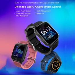 G20 1.3 inch TFT Color Screen Smart Bracelet IP67 Waterproof, Support Call Reminder/ Heart Rate Monitoring /Blood Pressure Monit