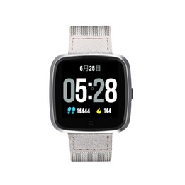 DTNO.1 G12 1.3 inches OLED Color Screen Smart Bracelet IP67 Waterproof, Nylon Watchband, Support Call Reminder /Heart Rate Monit