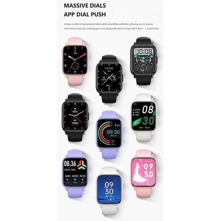 DM60 1.83 inch IP68 Waterproof Smart Watch, Support Body Temperature Monitoring / Heart Rate / Blood Oxygen / Blood Pressure Mon
