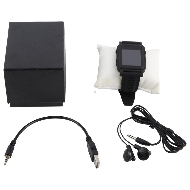 Q998 16GB MP4 E-book Privacy Reading Smart Watch, Support Time Display / Music & Video Playing / Picture Browsing / Stopwatch(Bl