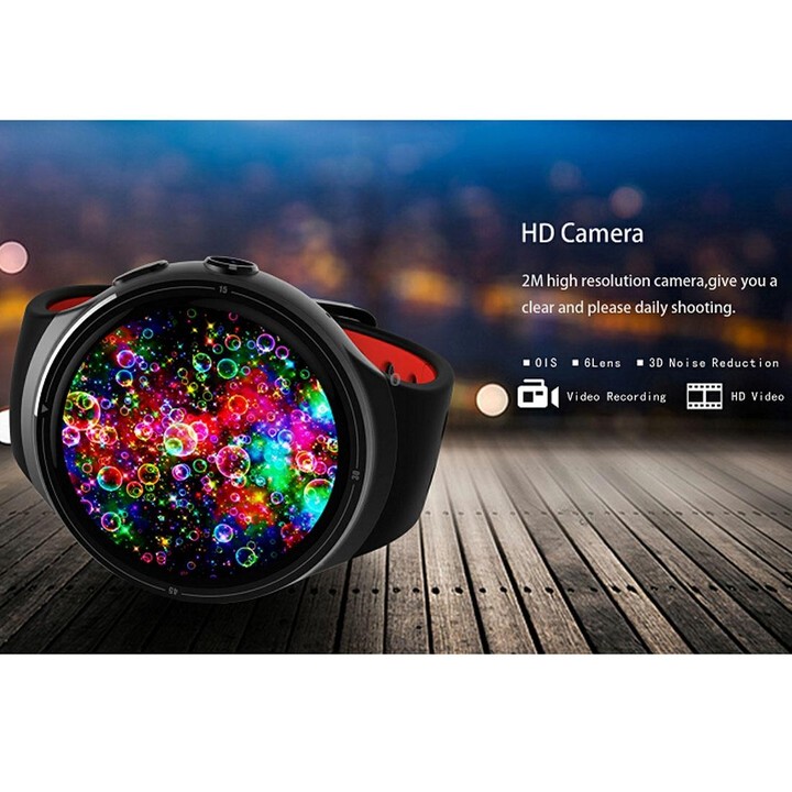 Z10 400*400 Pixel AMOLED 1.39 Inch Round Touch Screen Display Smart Watch, IP54 Waterproof, Support Pedometer / Heart Rate Monit