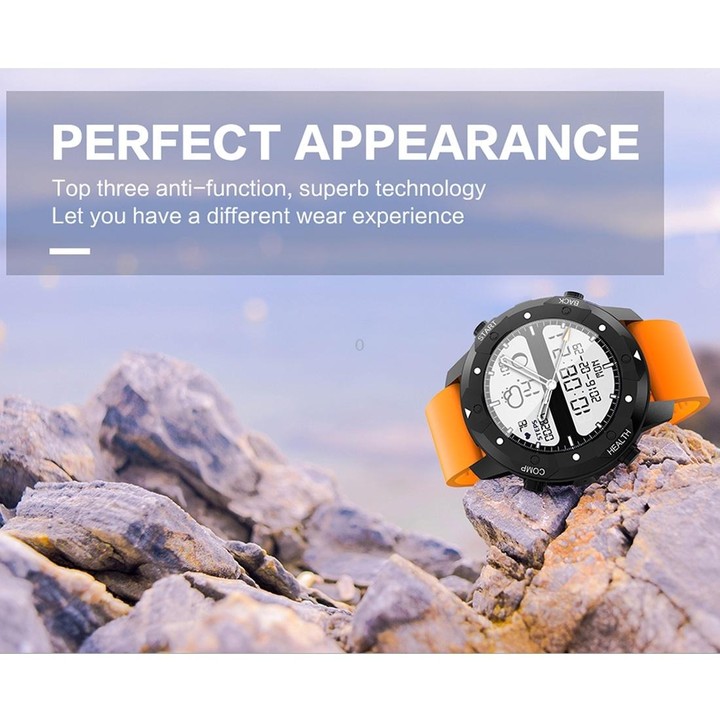 S3 1.39 inch OLED Screen Display Bluetooth Smart Watch, IP67 Waterproof, Support Compass / Heart Rate Monitor / SIM Card / GPS N