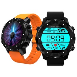 S3 1.39 inch OLED Screen Display Bluetooth Smart Watch, IP67 Waterproof, Support Compass / Heart Rate Monitor / SIM Card / GPS N
