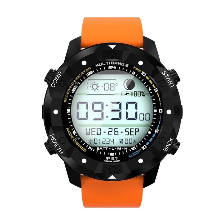 S3 1.39 inch OLED Screen Display Bluetooth Smart Watch, IP67 Waterproof, Support Compass / Heart Rate Monitor / SIM Card / GPS N