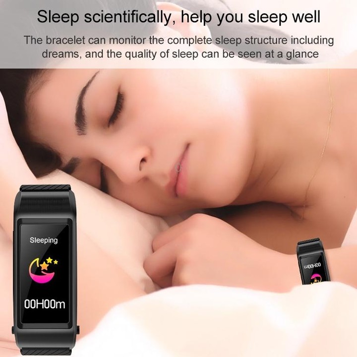 S2 1.08 inch TFT Color Screen Smart Watch, Silicone Strap ,IP67 Waterproof, Support Call Reminder /Heart Rate Monitoring/Sleep M