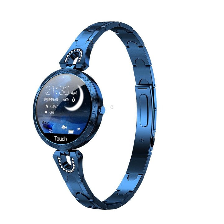 AK15 Fashion Smart Female Bracelet, 1.08 inch Color LCD Screen, IP67 Waterproof, Support Heart Rate Monitoring / Sleep Monitorin