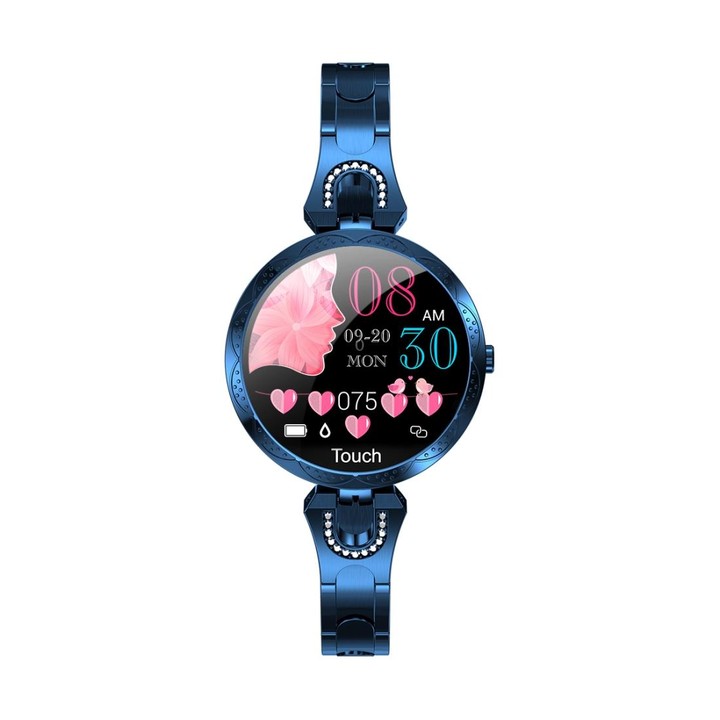 AK15 Fashion Smart Female Bracelet, 1.08 inch Color LCD Screen, IP67 Waterproof, Support Heart Rate Monitoring / Sleep Monitorin