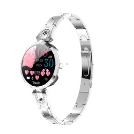AK15 Fashion Smart Female Bracelet, 1.08 inch Color LCD Screen, IP67 Waterproof, Support Heart Rate Monitoring / Sleep Monitorin