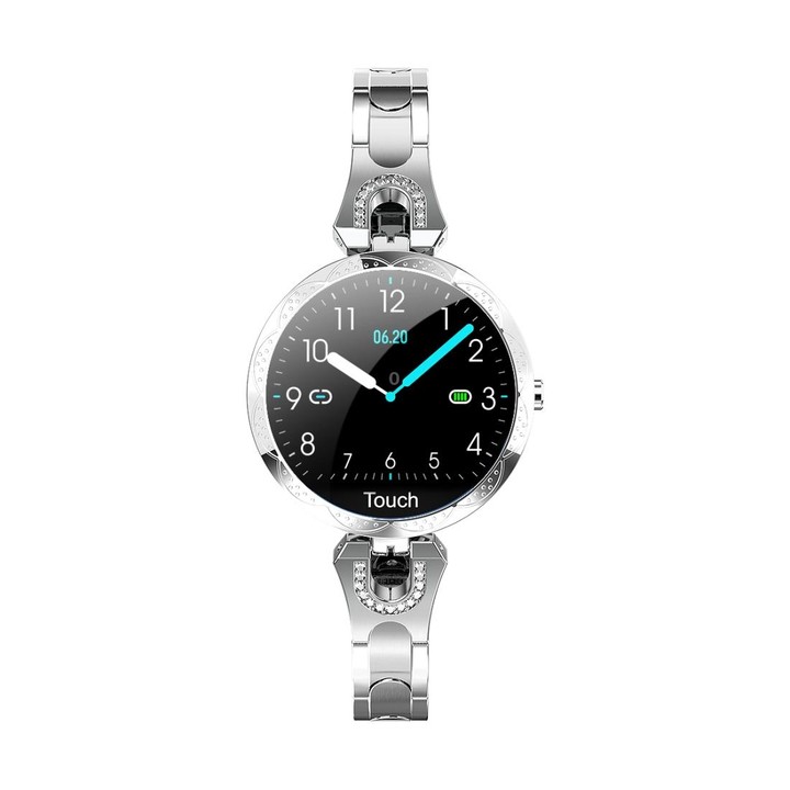 AK15 Fashion Smart Female Bracelet, 1.08 inch Color LCD Screen, IP67 Waterproof, Support Heart Rate Monitoring / Sleep Monitorin