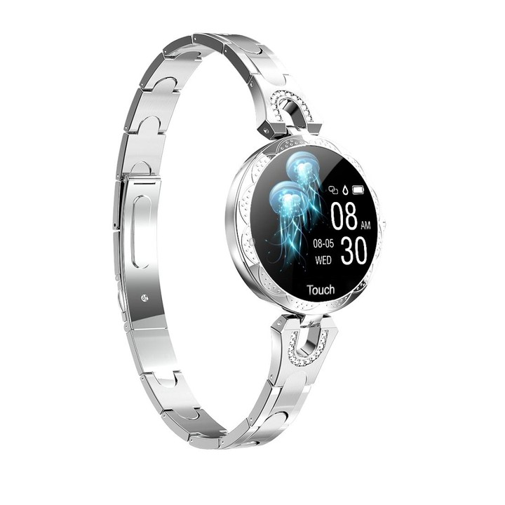 AK15 Fashion Smart Female Bracelet, 1.08 inch Color LCD Screen, IP67 Waterproof, Support Heart Rate Monitoring / Sleep Monitorin