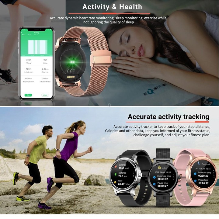 SMA-R2 1.3 inches IPS Screen Smart Watch IP65 Waterproof,Support Call /Message Reminder /Dual-mode Bluetooth 3.0 + 4.0/ Sleeping