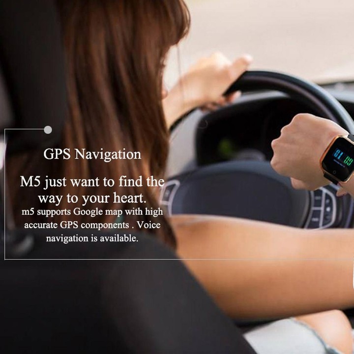 M5 1.54 inch TFT Color Screen Smart Bracelet, Support Call Reminder/ Heart Rate Monitoring /Blood Pressure Monitoring/ Sleep Mon