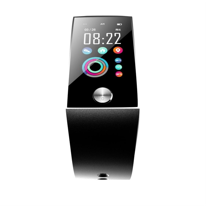 S28 1.14 inch TFT Color Screen IPX67 Waterproof Bluetooth Smartwatch, Support Call Reminder/ Heart Rate Monitoring /Blood Pressu