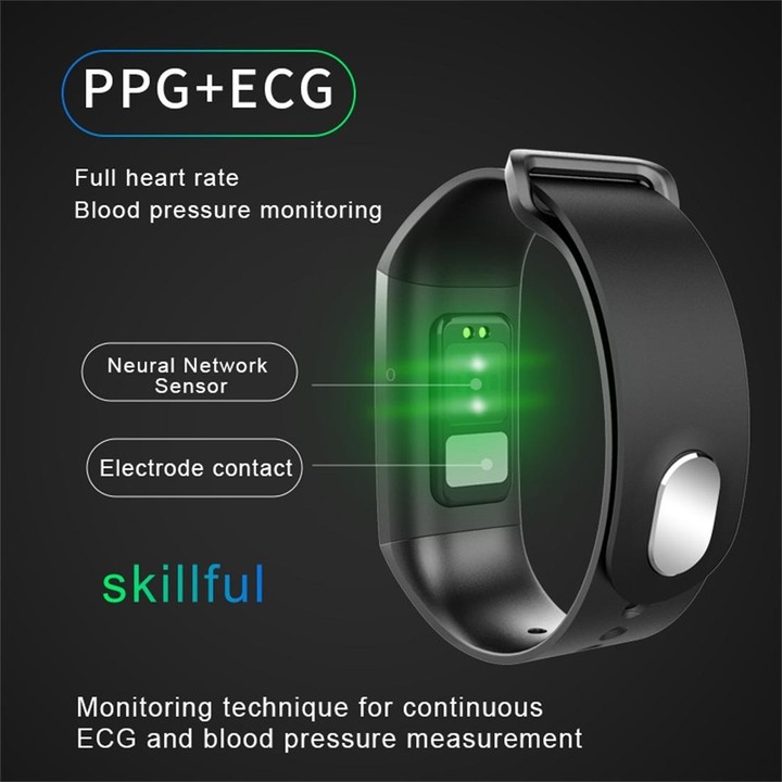 S28 1.14 inch TFT Color Screen IPX67 Waterproof Bluetooth Smartwatch, Support Call Reminder/ Heart Rate Monitoring /Blood Pressu