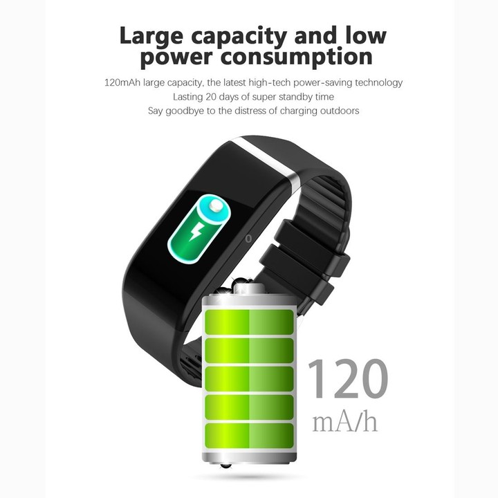 C919 1.14 inch IPX67 Waterproof Smartwatch, Support Call Reminder/ Heart Rate Monitoring /Blood Pressure Monitoring/ Sleep Monit
