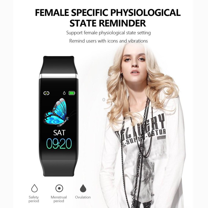 C919 1.14 inch IPX67 Waterproof Smartwatch, Support Call Reminder/ Heart Rate Monitoring /Blood Pressure Monitoring/ Sleep Monit