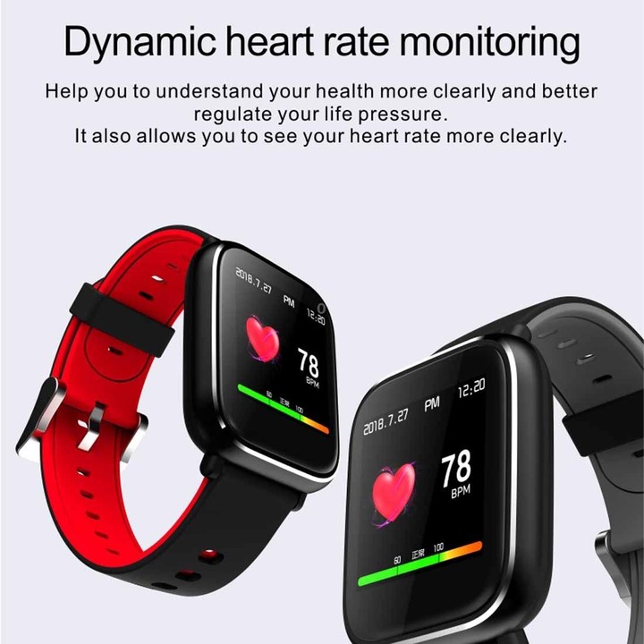 Q58S 1.3 inch TFT Touch Screen IP67 Waterproof Smartwatch, Support Call Reminder/ Heart Rate Monitoring /Blood Pressure Monitori