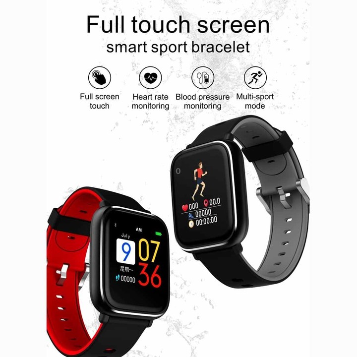 Q58S 1.3 inch TFT Touch Screen IP67 Waterproof Smartwatch, Support Call Reminder/ Heart Rate Monitoring /Blood Pressure Monitori