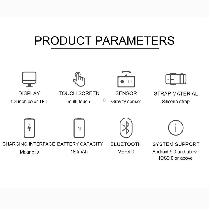 X16 1.3 inch TFT Color Screen IP67 Waterproof Bluetooth Smartwatch, Support Call Reminder/ Heart Rate Monitoring /Blood Pressure