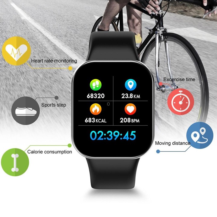 X16 1.3 inch TFT Color Screen IP67 Waterproof Bluetooth Smartwatch, Support Call Reminder/ Heart Rate Monitoring /Blood Pressure
