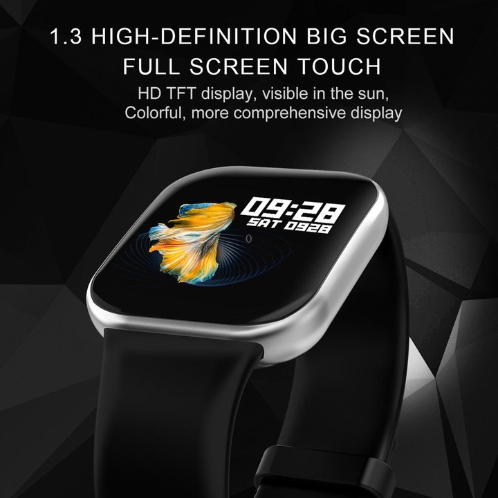 X16 1.3 inch TFT Color Screen IP67 Waterproof Bluetooth Smartwatch, Support Call Reminder/ Heart Rate Monitoring /Blood Pressure