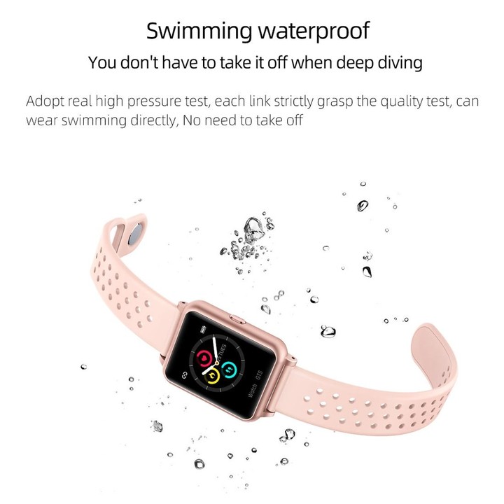 P8 1.3 inch IPS Color Screen Smart Watch, Support Heart Rate Monitoring / Blood Pressure Monitoring / Sleep Monitoring / Blood O