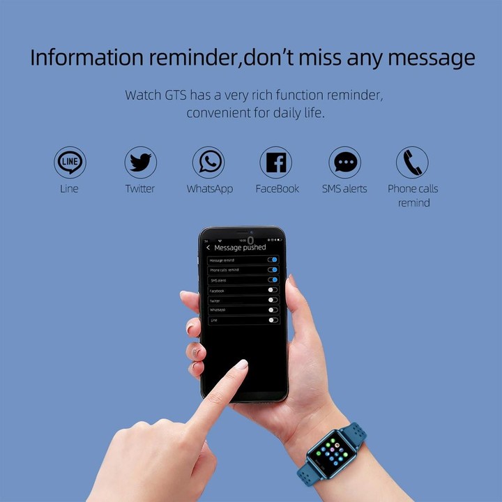 P8 1.3 inch IPS Color Screen Smart Watch, Support Heart Rate Monitoring / Blood Pressure Monitoring / Sleep Monitoring / Blood O